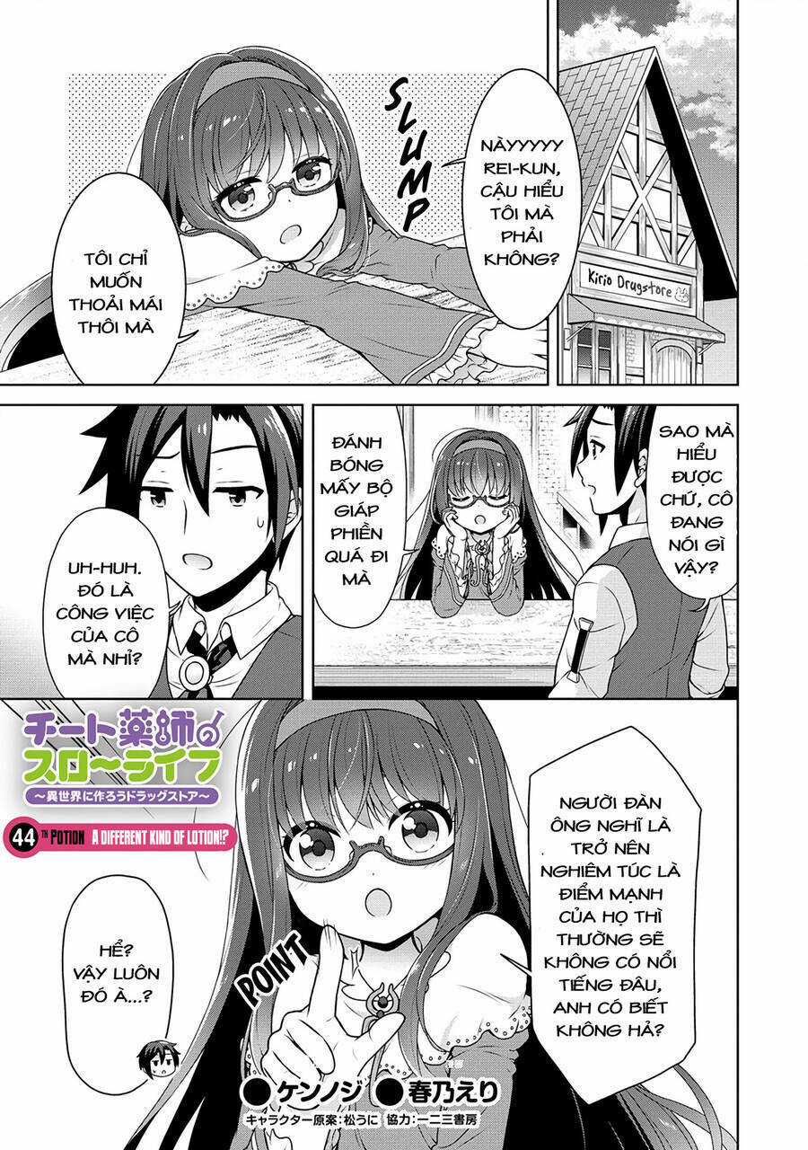 Cheat Kusushi no Slow Life: Isekai ni Tsukurou Drugstore Chapter 44 trang 0