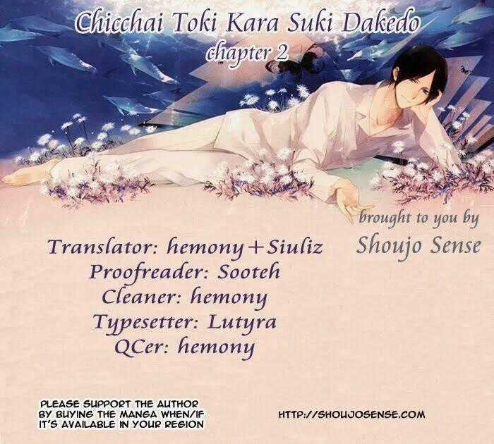 Chicchai Toki Kara Suki Dakedo Chapter 2 trang 0