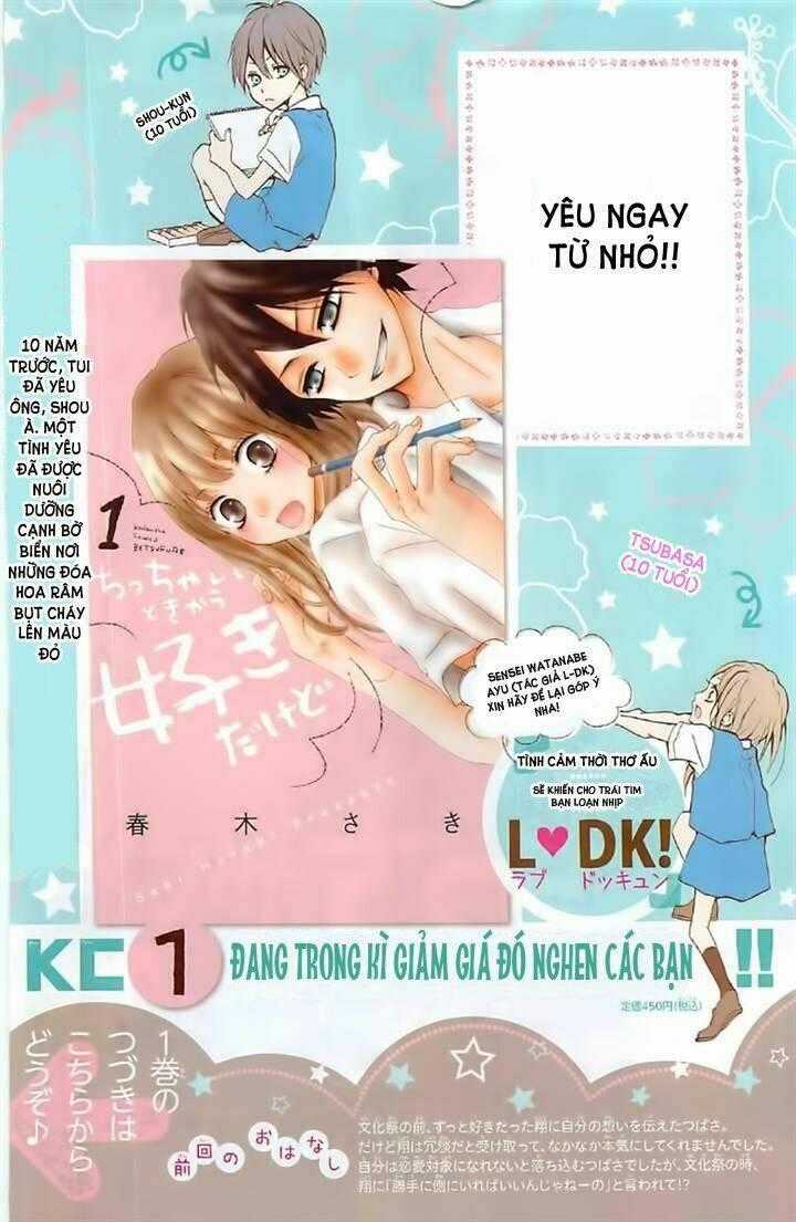 Chicchai Toki Kara Suki Dakedo Chapter 4 trang 0