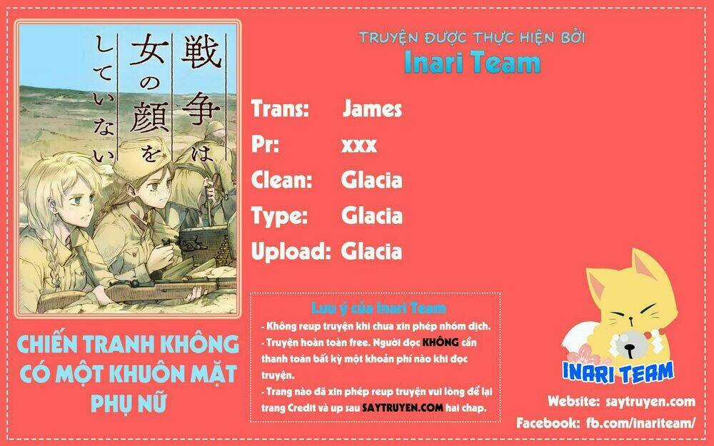 Chiến Tranh Không Có Một Khuôn Mặt Phụ Nữ Chapter 1 trang 0