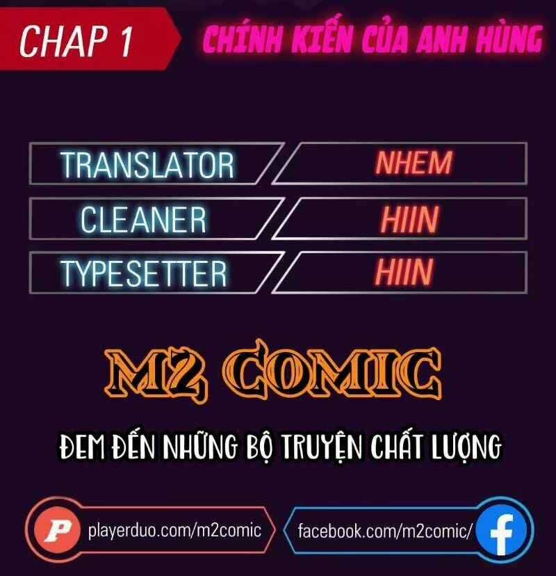 Chính Kiến Của Anh Hùng Chapter 1 trang 1