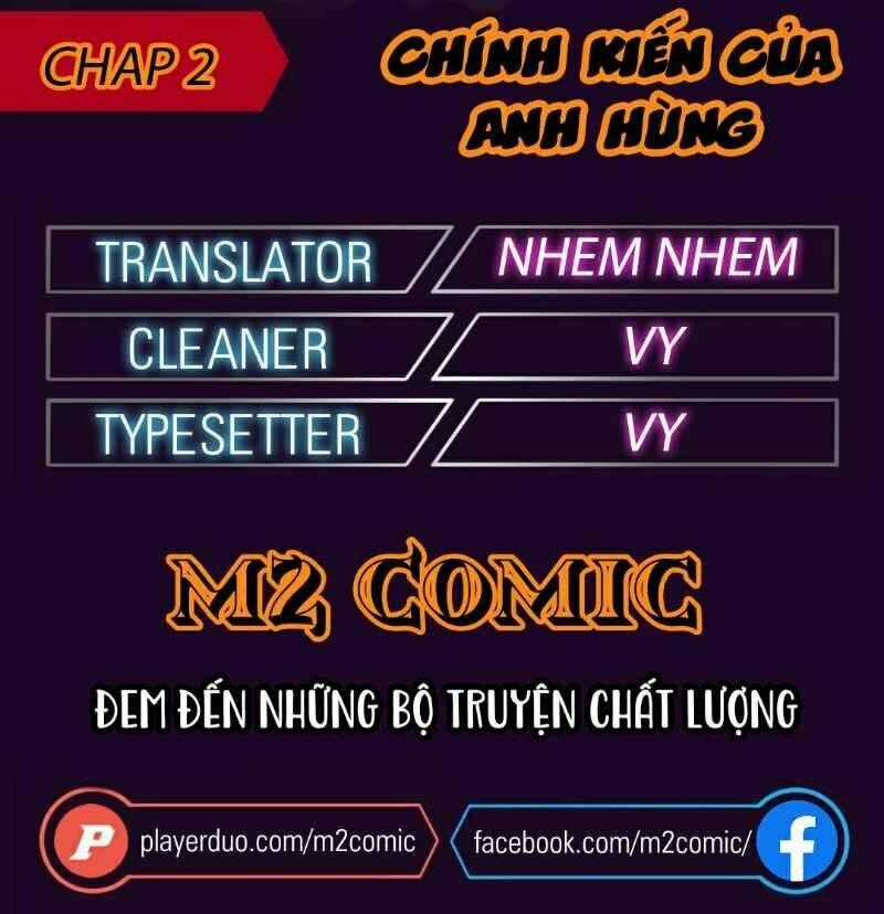 Chính Kiến Của Anh Hùng Chapter 2 trang 1