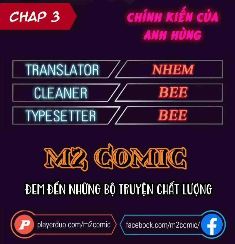 Chính Kiến Của Anh Hùng Chapter 3 trang 1