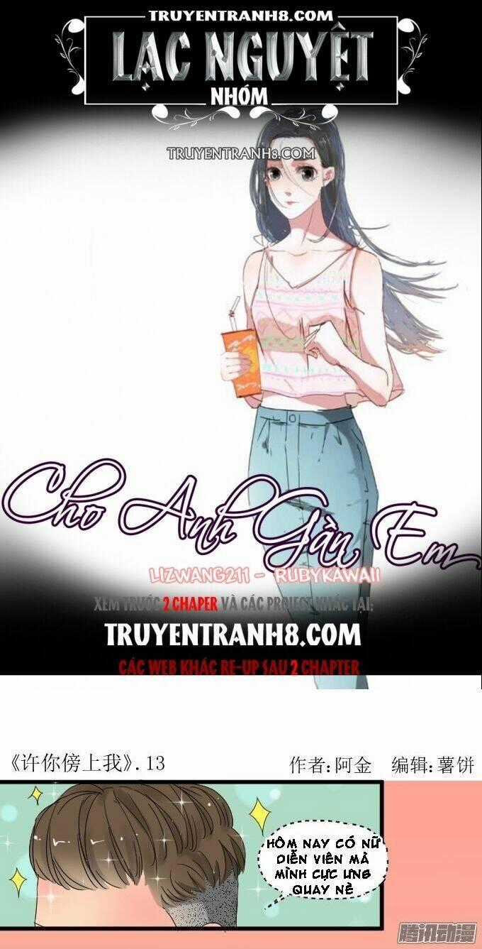 Cho Anh Gần Em Chapter 13 trang 0