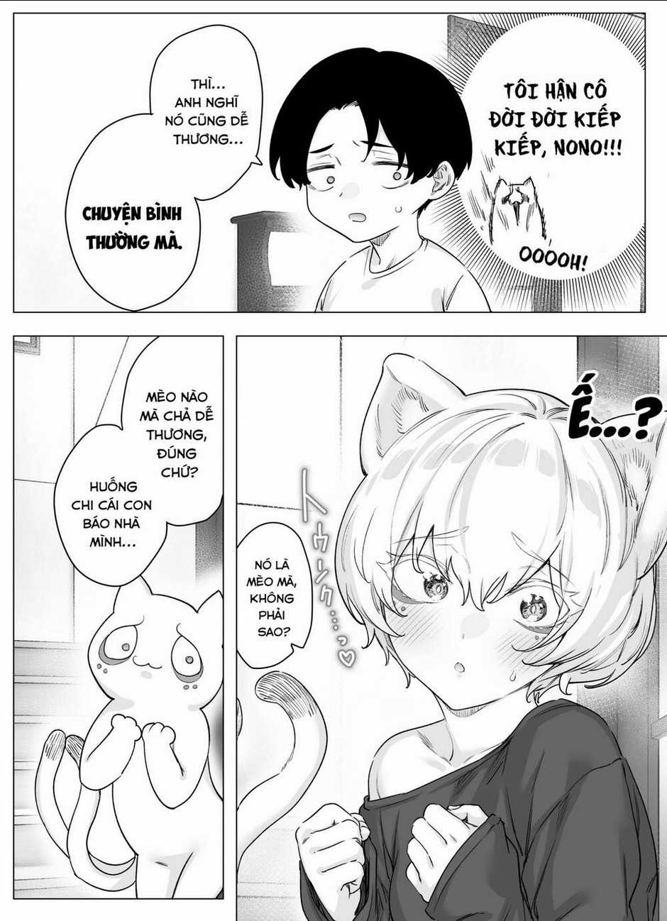 Cho dù cổ không ăn lại nữ chính, nhưng Bakeneko-chan vẫn sẽ cố gắng Chapter 12 trang 1