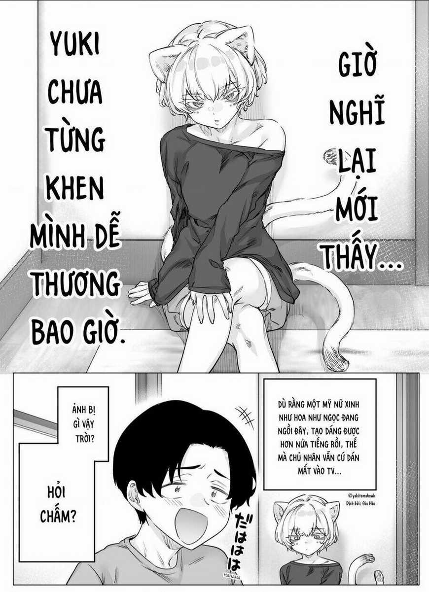 Cho dù cổ không ăn lại nữ chính, nhưng Bakeneko-chan vẫn sẽ cố gắng Chapter 6 trang 0