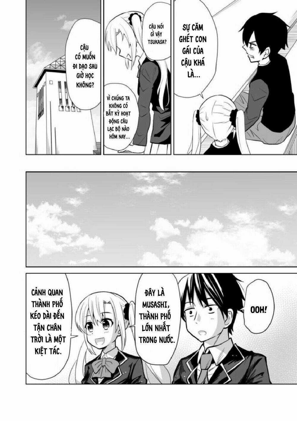 Chou Onna Kirai Na Ore Ga Isekai No Joshi-Ko Ni Ryugaku Suru Koto Ni Natta Chapter 13 trang 1