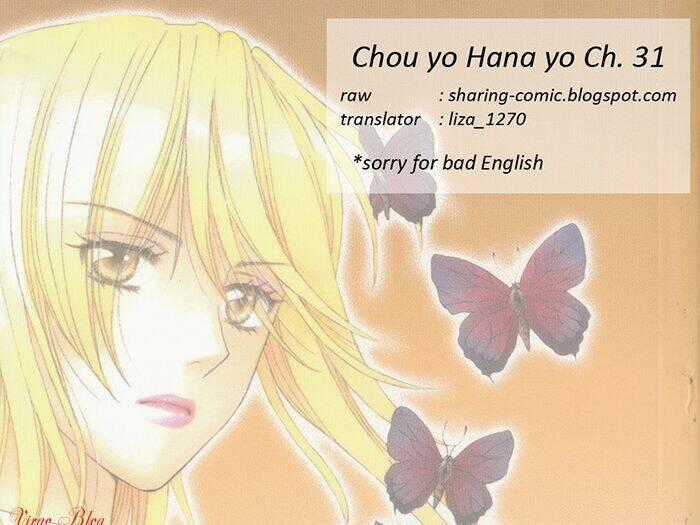 Chou Yo Hana Yo Chapter 31 trang 1