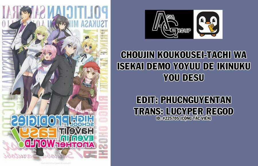 Choujin Koukousei-Tachi Wa Isekai Demo Yoyuu De Ikinuku You Desu Chapter 34 trang 0