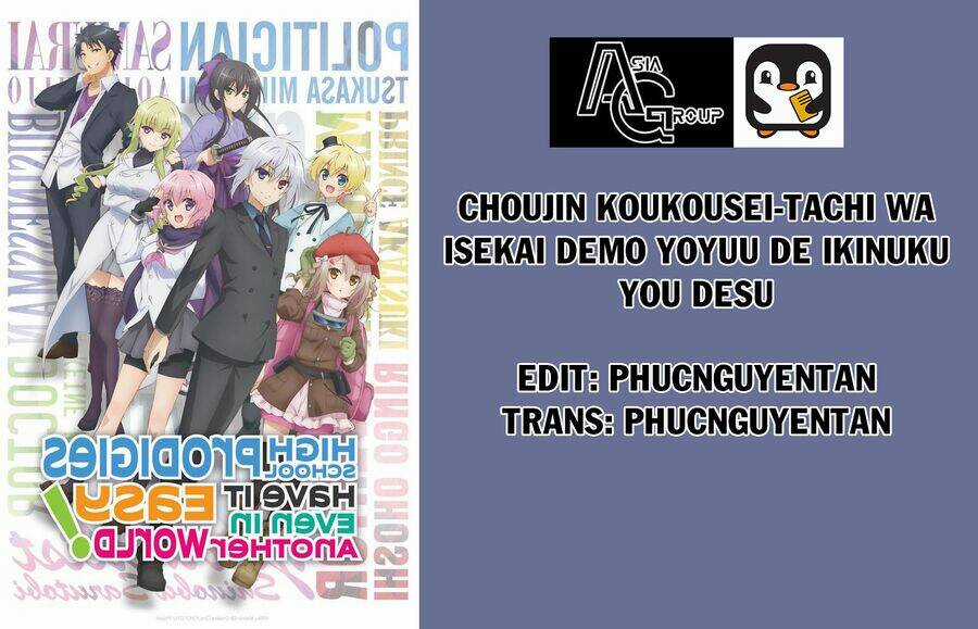 Choujin Koukousei-Tachi Wa Isekai Demo Yoyuu De Ikinuku You Desu Chapter 35 trang 1