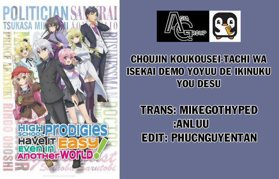 Choujin Koukousei-Tachi Wa Isekai Demo Yoyuu De Ikinuku You Desu Chapter 36 trang 0