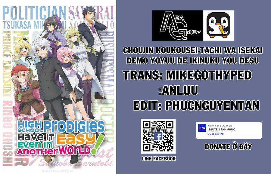 Choujin Koukousei-Tachi Wa Isekai Demo Yoyuu De Ikinuku You Desu Chapter 39 trang 0