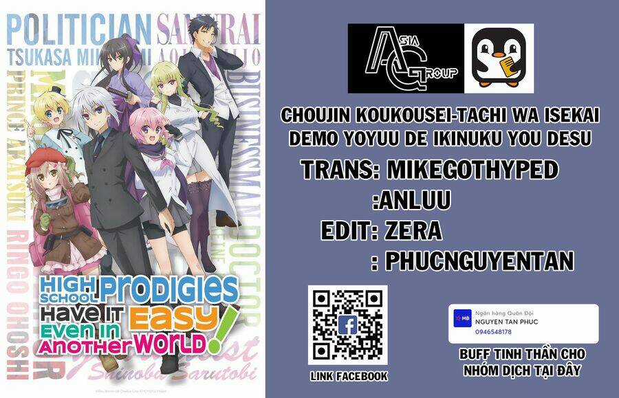 Choujin Koukousei-Tachi Wa Isekai Demo Yoyuu De Ikinuku You Desu Chapter 40 trang 0