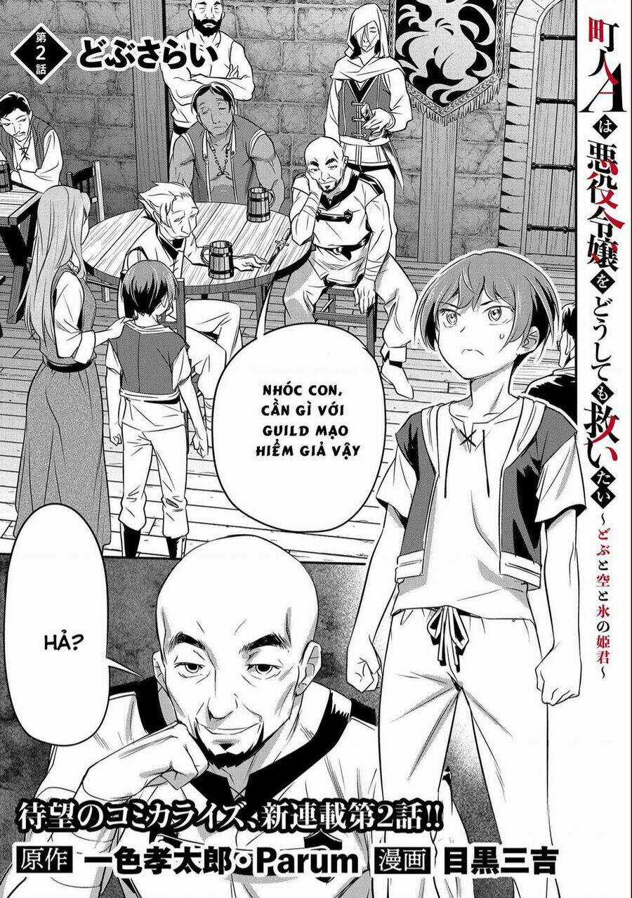 Chounin A Wa Akuyaku Reijou Wo Doushite Mo Sukuitai Chapter 2 trang 0