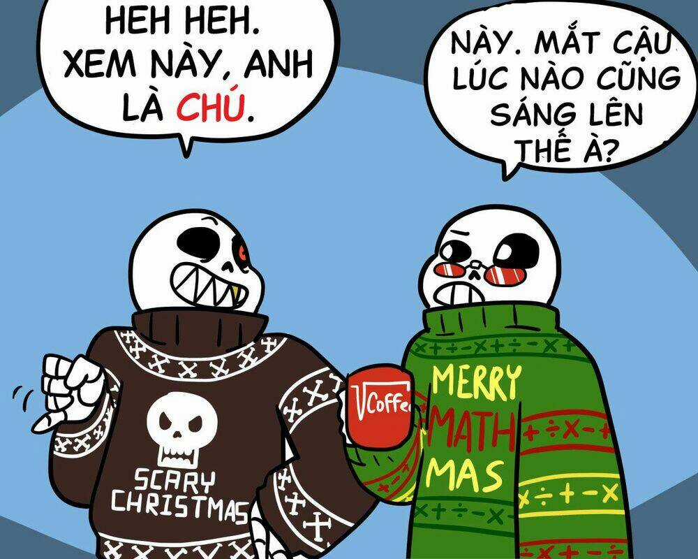 Christmas Party Au Comic Undertale Chapter 1 trang 0