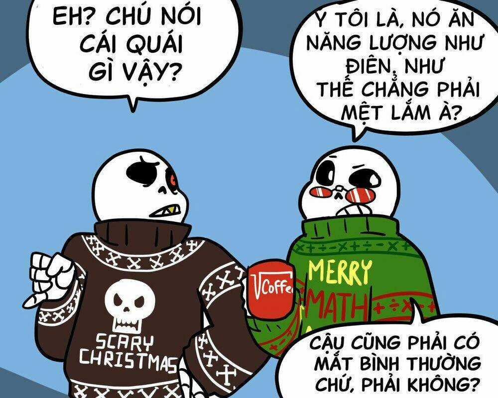 Christmas Party Au Comic Undertale Chapter 1 trang 1