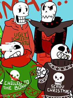 Đọc truyện tranh Christmas Party Au Comic Undertale