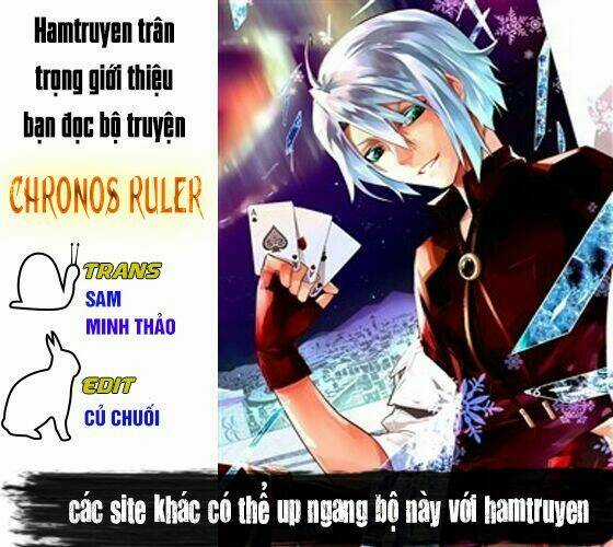 Chronos Ruler Chapter 9 trang 1