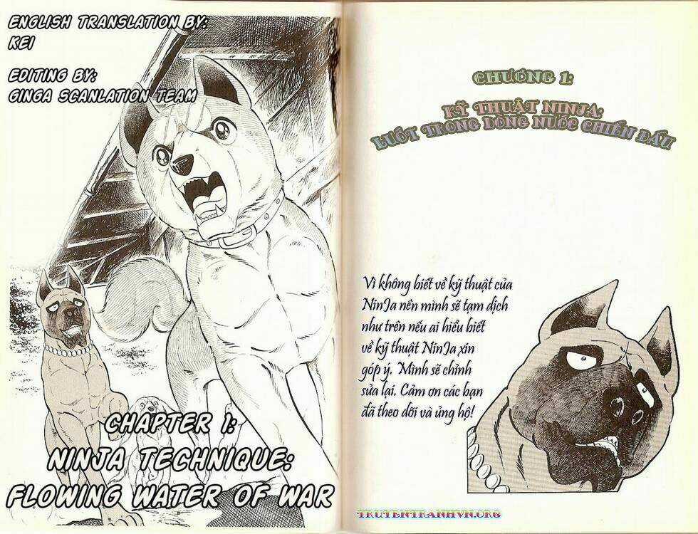 Chú Chó Có Nghĩa - Ginga Nagareboshi Gin Chapter 18 trang 0