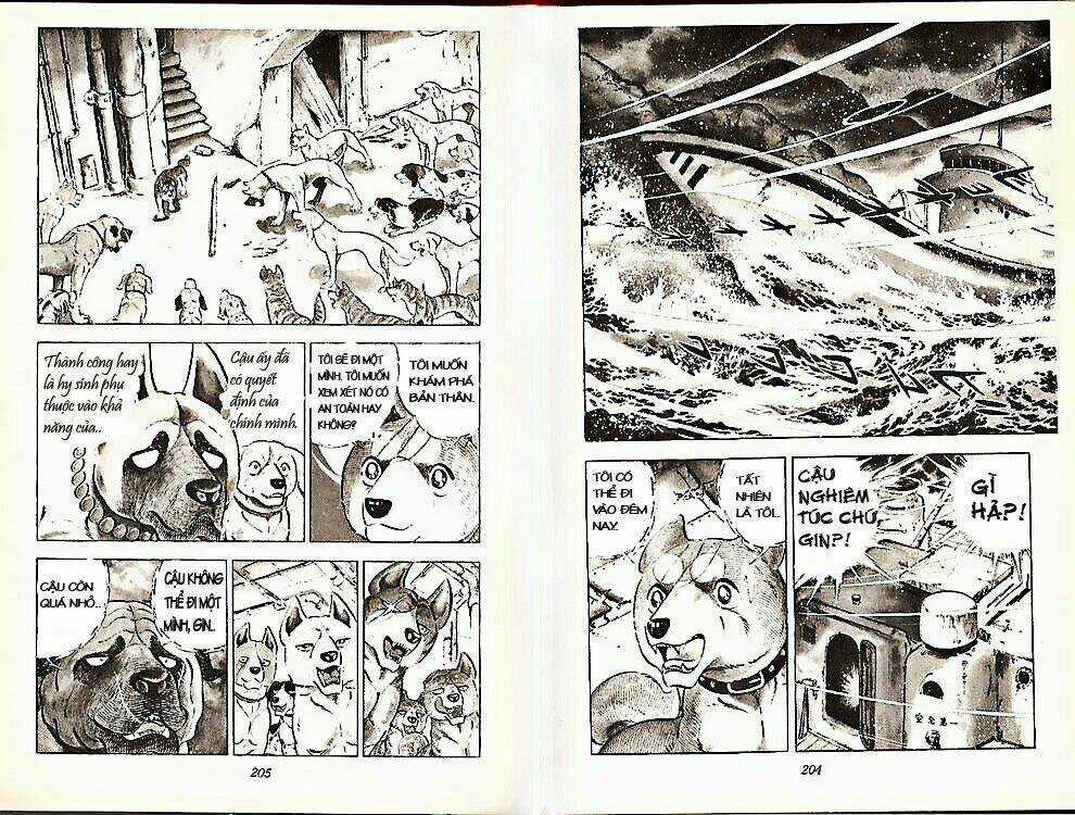 Chú Chó Có Nghĩa - Ginga Nagareboshi Gin Chapter 22 trang 1