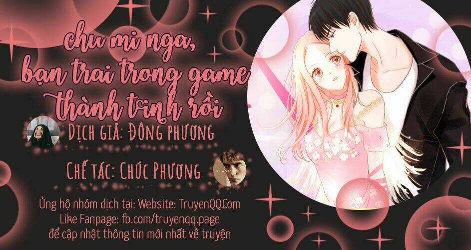 Chu Mi Nga! Bạn Trai Trong Game Thành Tinh Rồi Chapter 9 trang 0