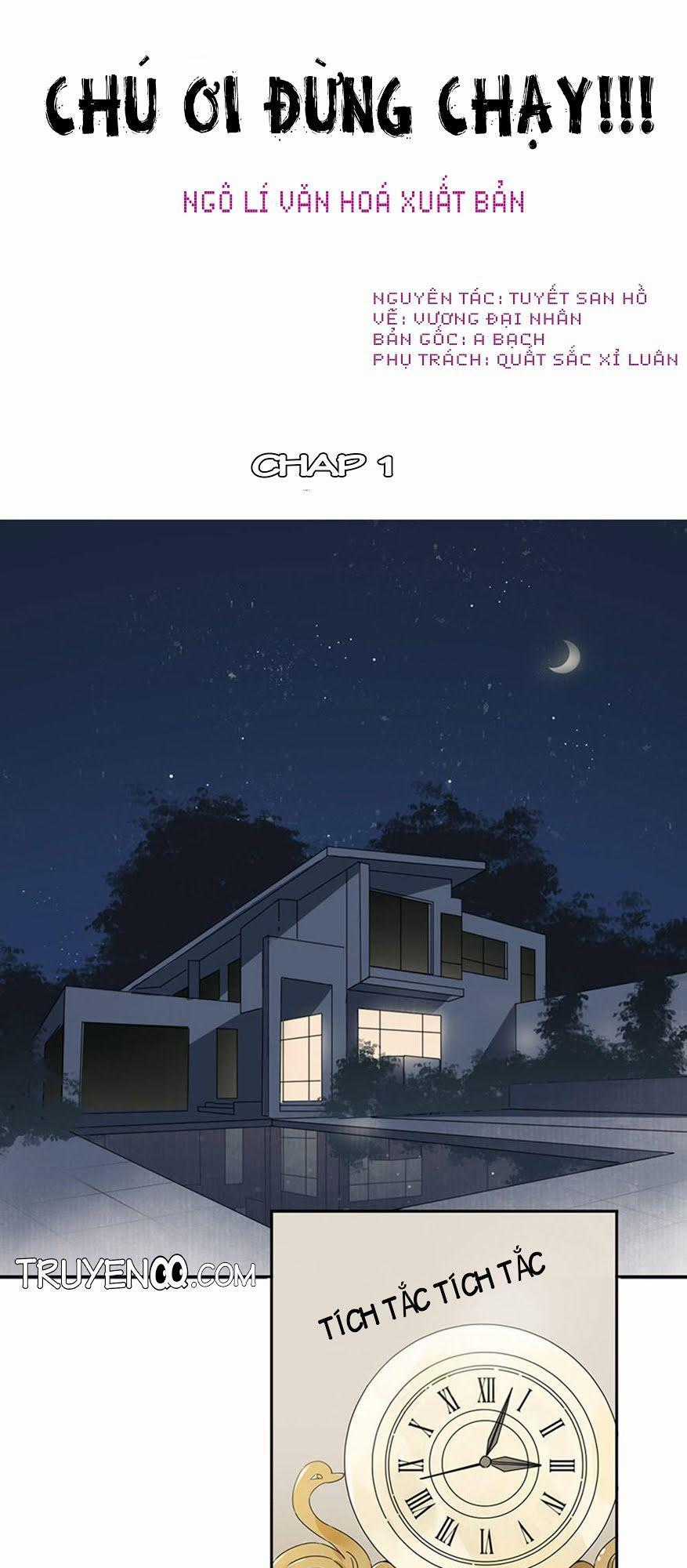 Chú Ơi Đừng Chạy!!! Chapter 1 trang 1