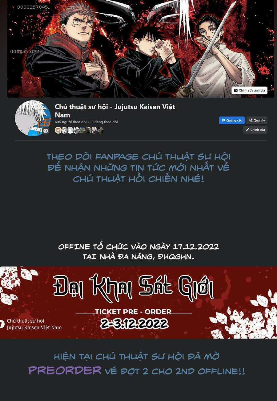 Chú Thuật Hồi Chiến Chapter 206 trang 1