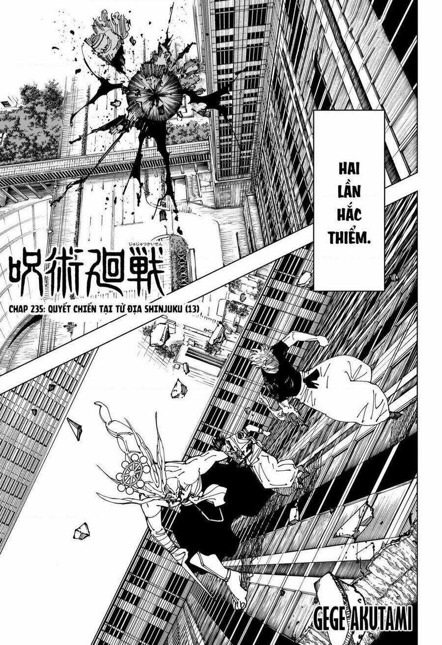 Chú Thuật Hồi Chiến Chapter 235 trang 1