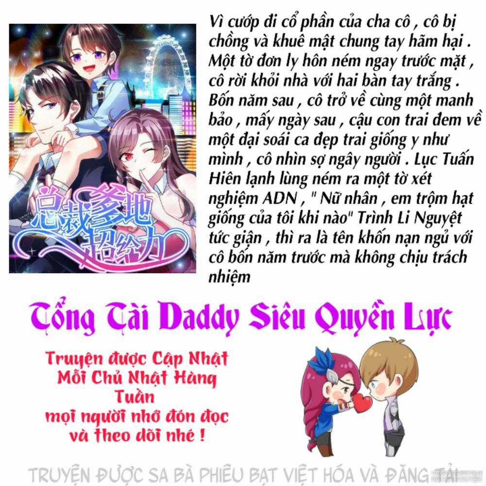 Chủ Tịch Daddy Siêu Cường Lực Chapter 3 trang 1