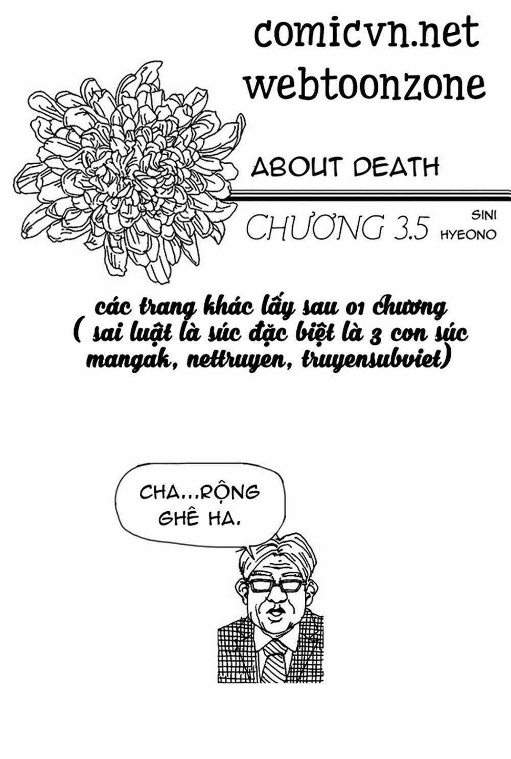 Chuyện Chết Chóc Chapter 3.5 trang 1