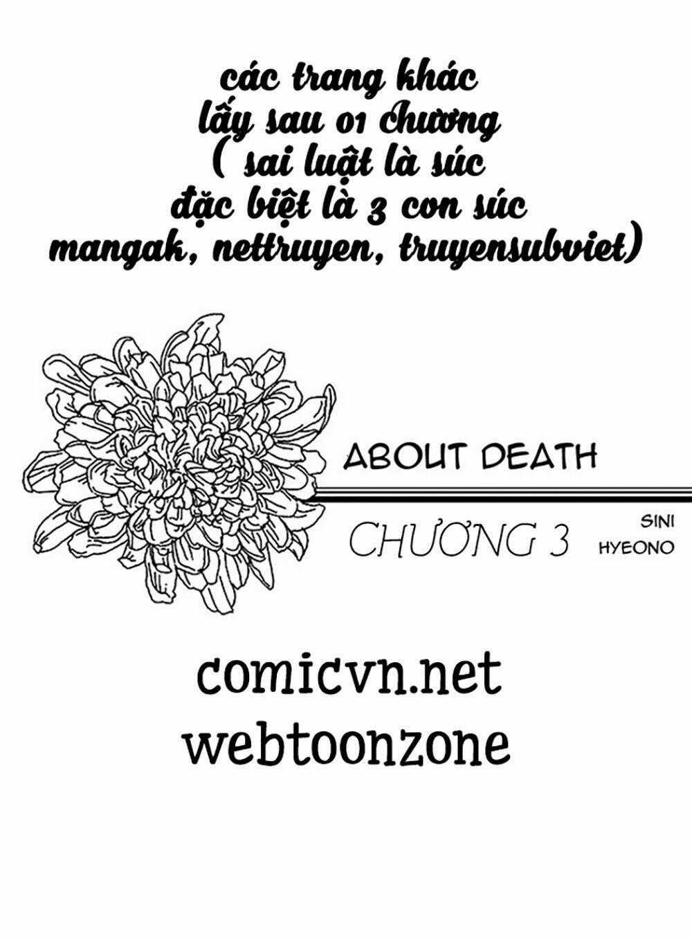 Chuyện Chết Chóc Chapter 3 trang 0