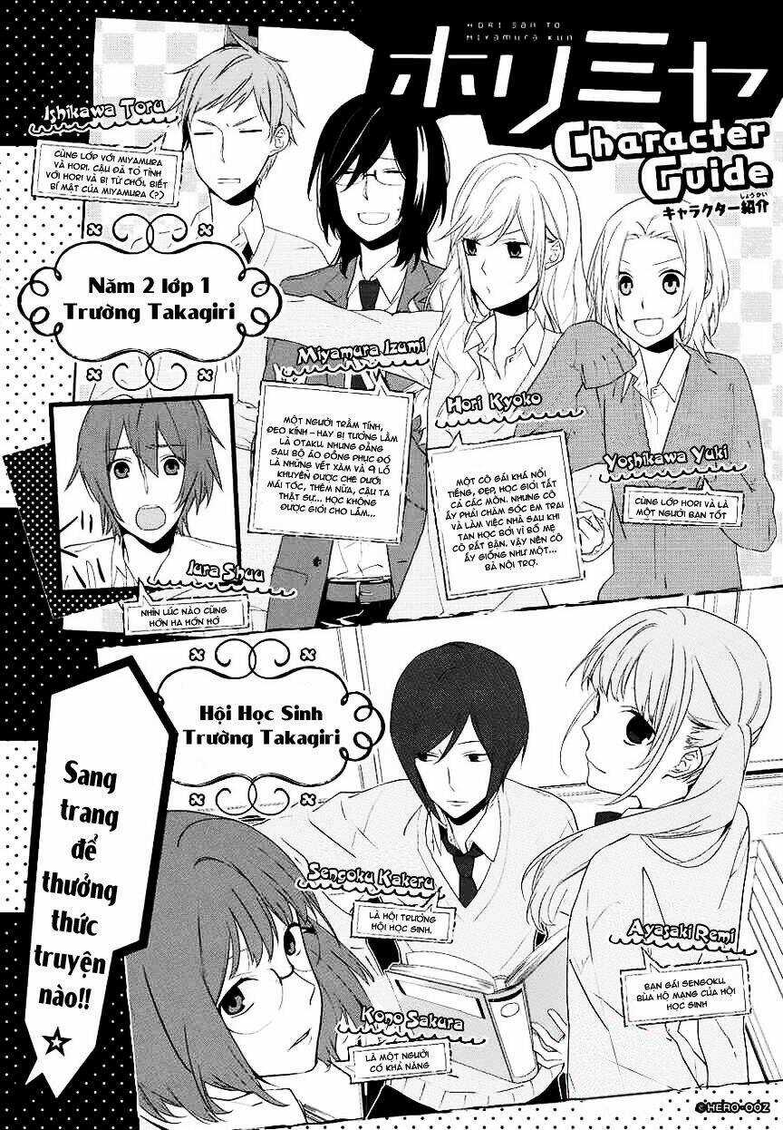 Chuyện Của Hori Và Miyamura Chapter 10 trang 1