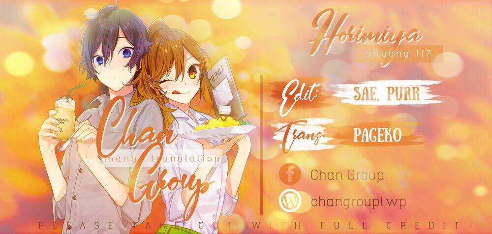 Chuyện Của Hori Và Miyamura Chapter 117 trang 0