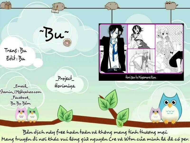 Chuyện Của Hori Và Miyamura Chapter 27 trang 0