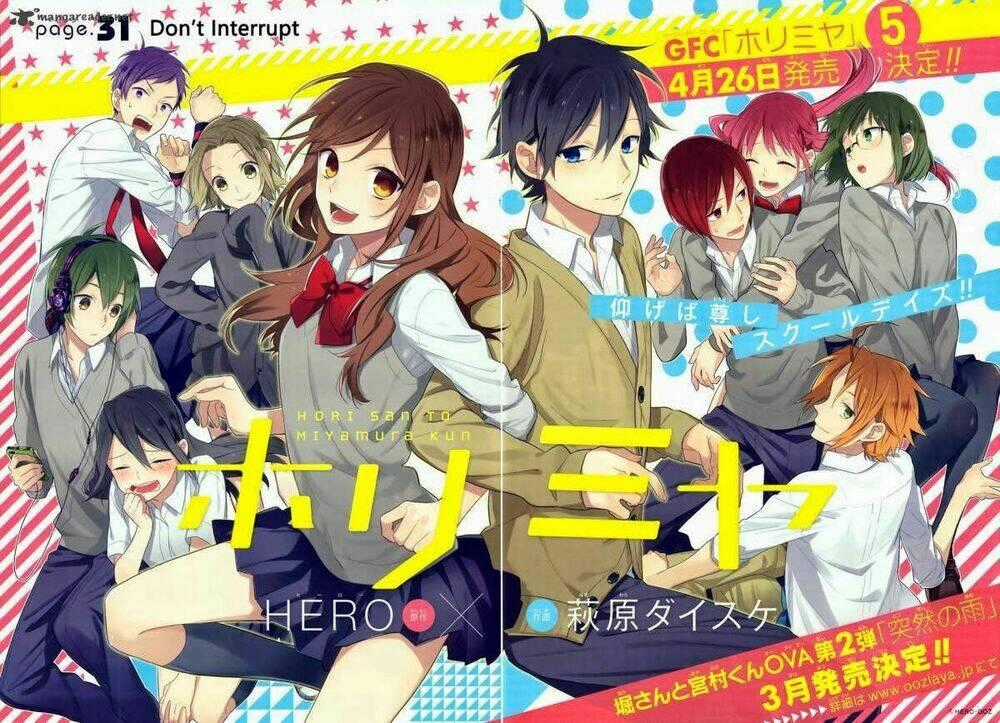 Chuyện Của Hori Và Miyamura Chapter 31 trang 1