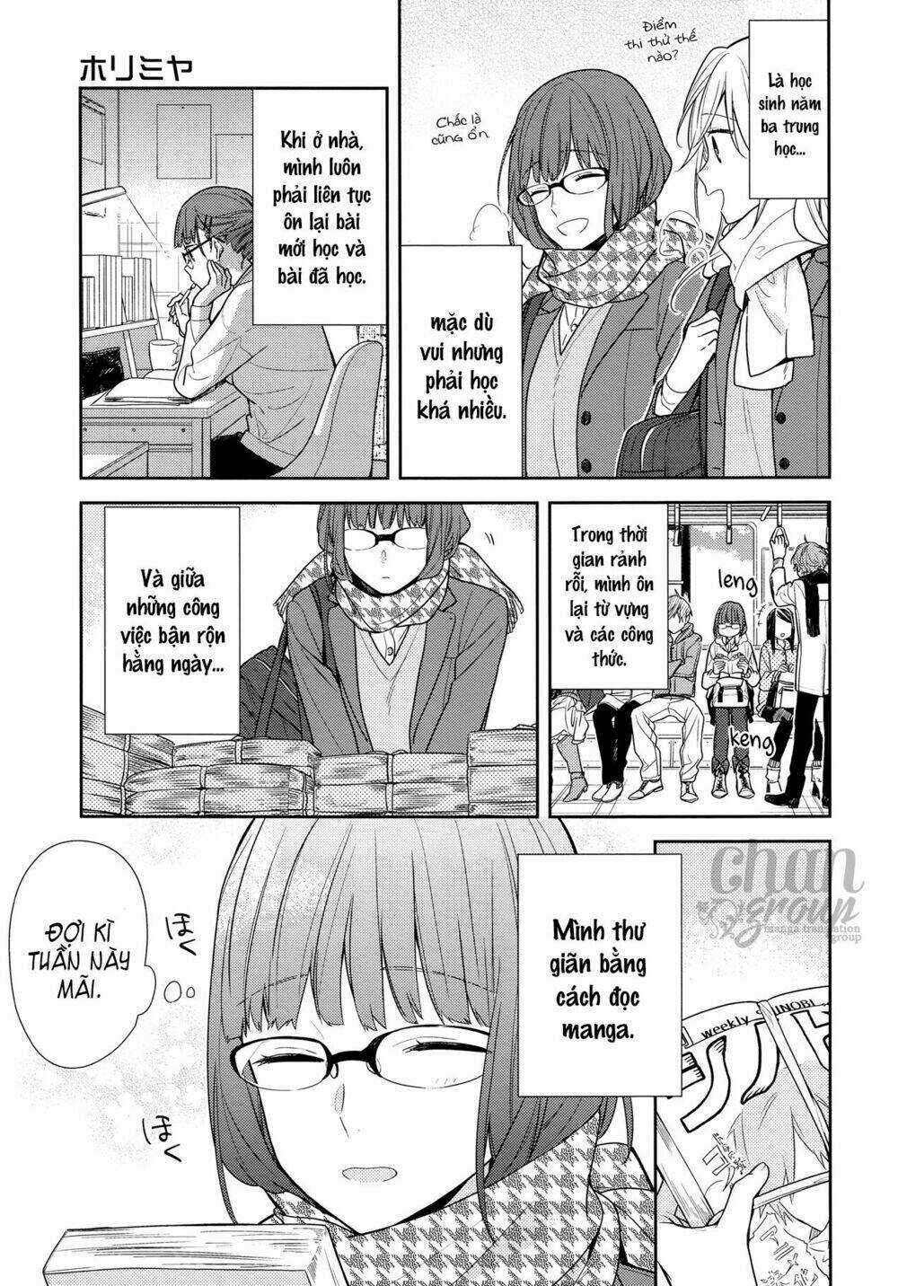 Chuyện Của Hori Và Miyamura Chapter 84 trang 1