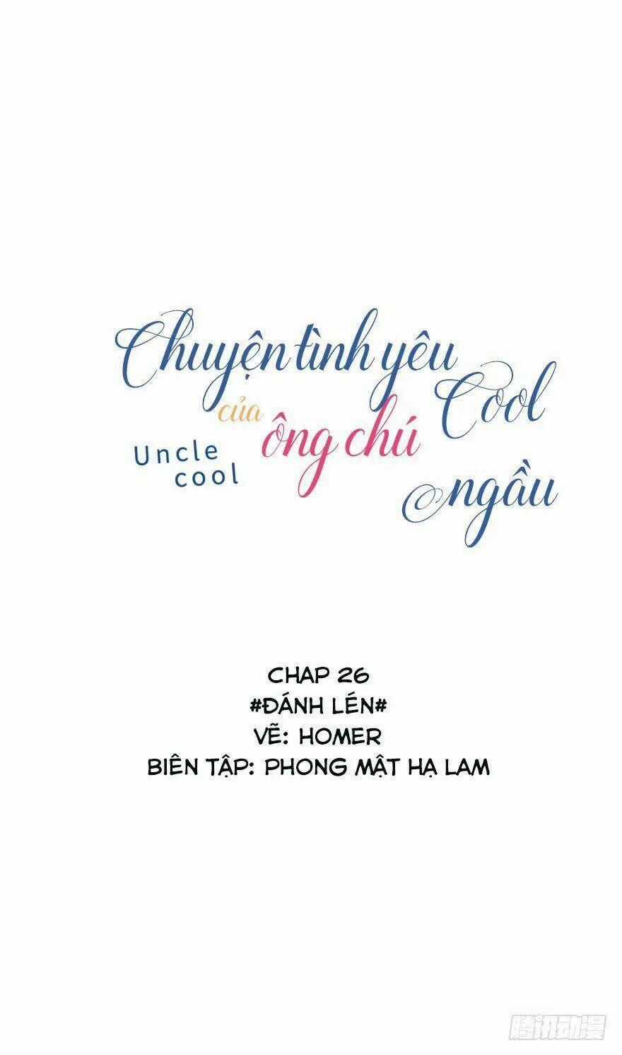 Chuyên Tình Yêu Của Ông Chú Cool Ngầu Chapter 26 trang 0