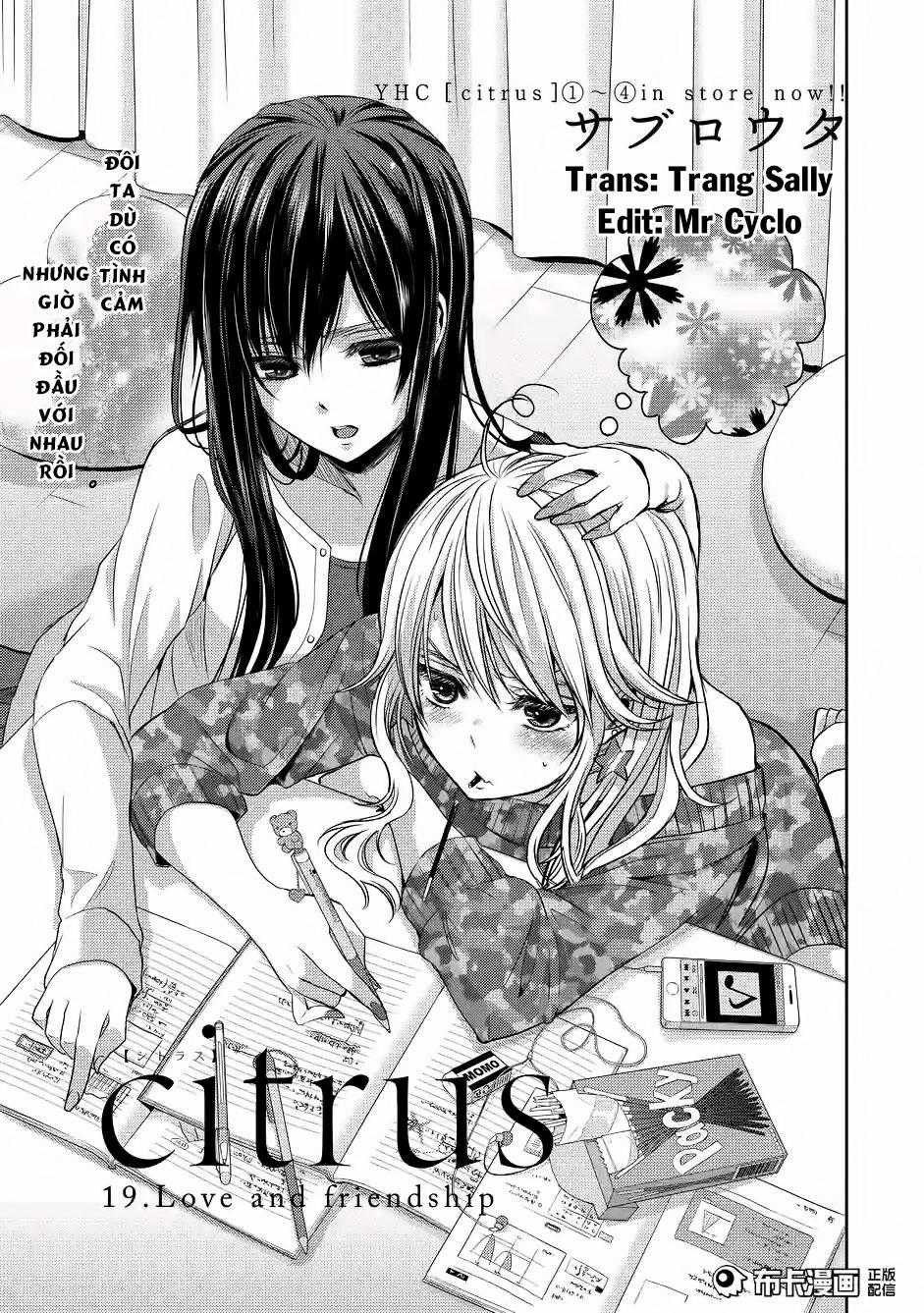 Citrus Chapter 19 trang 1