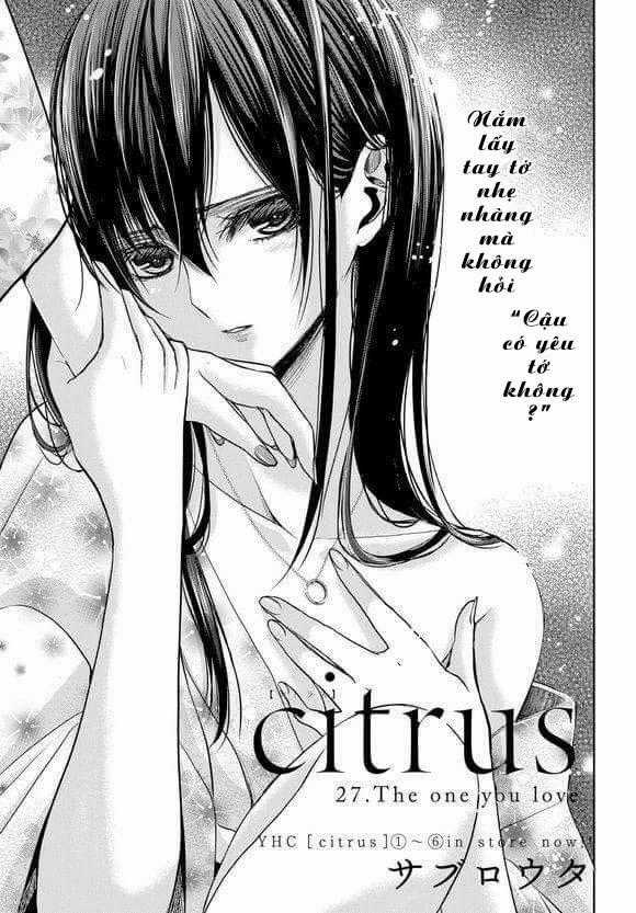 Citrus Chapter 27 trang 1