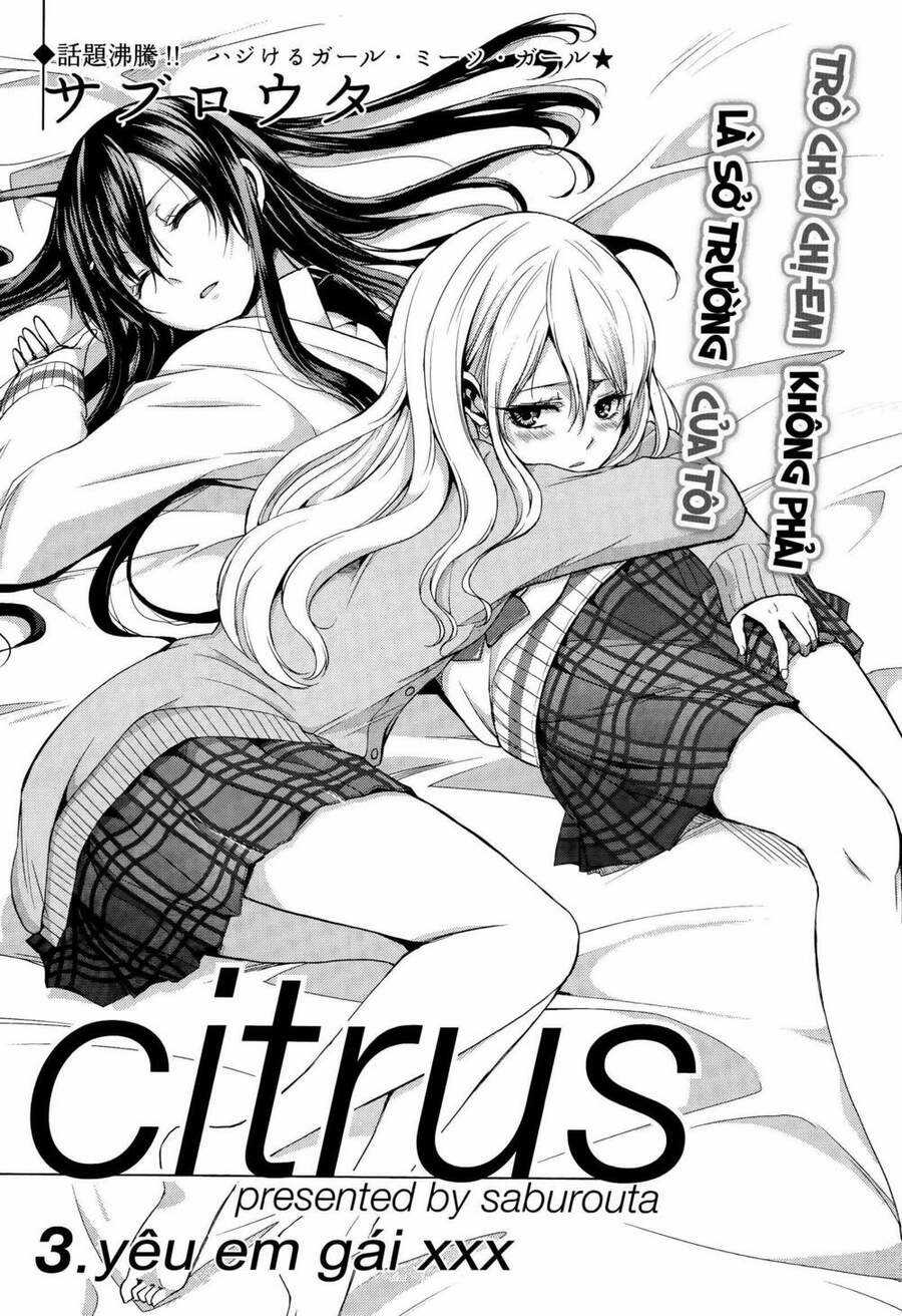 Citrus Chapter 3 trang 0