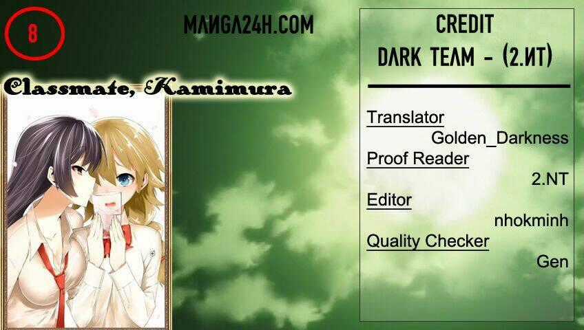 Classmate, Kamimura Yuuka Wa Kou Itta Chapter 8 trang 0