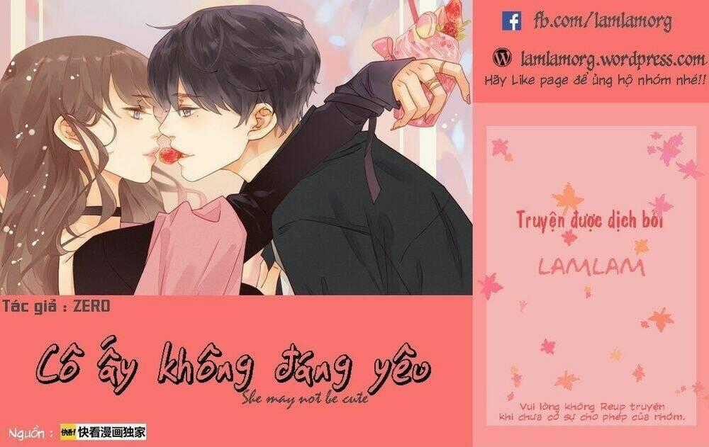 Cô Ấy Không Đáng Yêu Chapter 1 trang 0