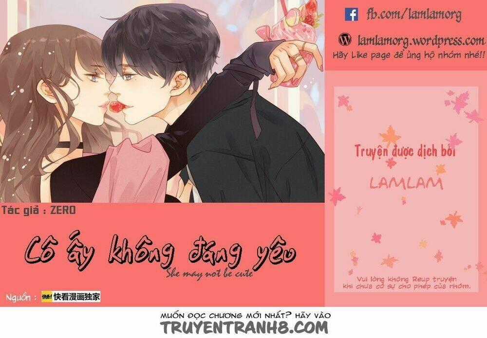 Cô Ấy Không Đáng Yêu Chapter 6 trang 0