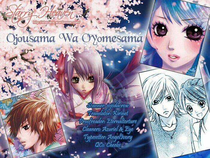 Cô dâu tiểu thư - Ojousama wa Oyomesama Chapter 2 trang 1