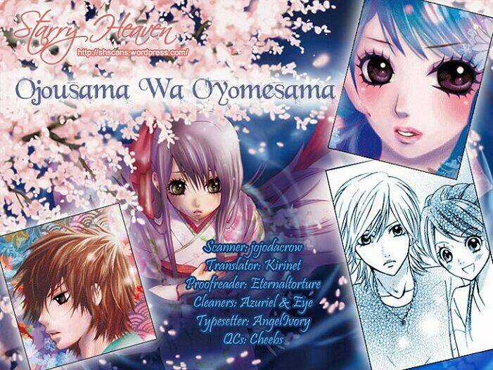 Cô dâu tiểu thư - Ojousama wa Oyomesama Chapter 4 trang 0