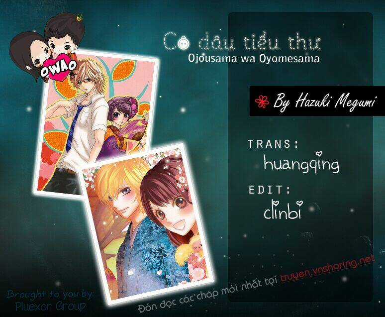 Cô dâu tiểu thư - Ojousama wa Oyomesama Chapter 8 trang 0