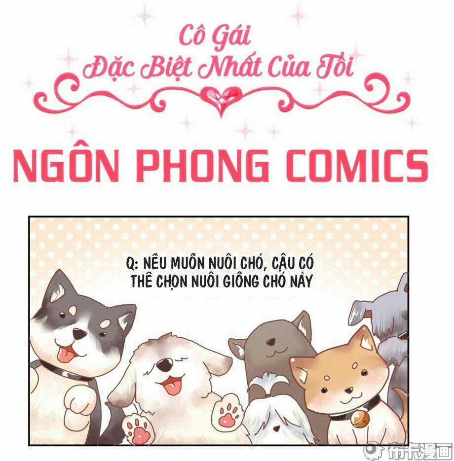 Cô Gái Đặc Biệt Nhất Của Tôi Chapter 33 trang 1