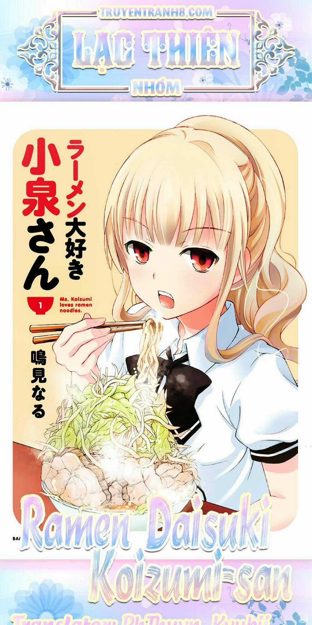 Cô Gái Yêu Ramen Chapter 10 trang 0