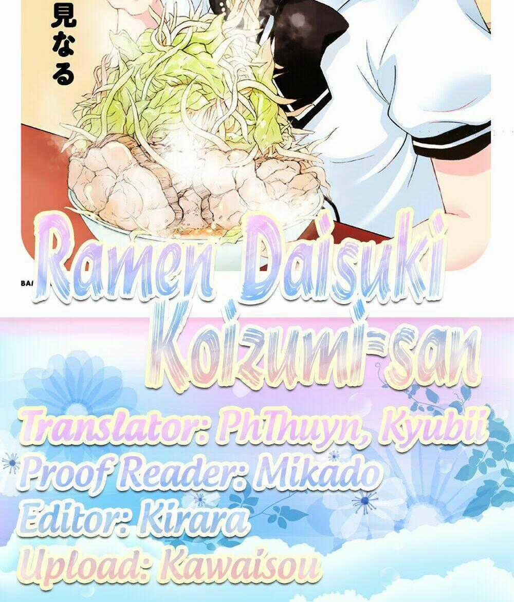 Cô Gái Yêu Ramen Chapter 6 trang 1