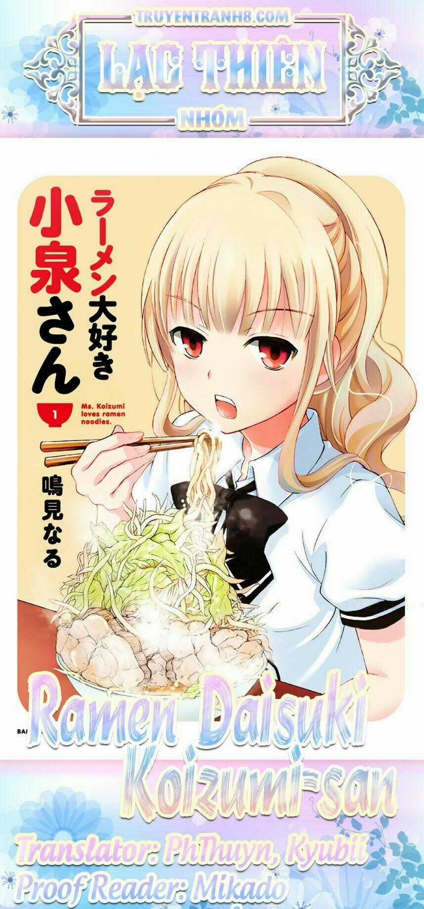 Cô Gái Yêu Ramen Chapter 9 trang 0